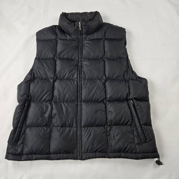 Eddie Bauer Other - Eddie Bauer Men's Black Cozy Goose‎ Down Puffer Vest Size XL